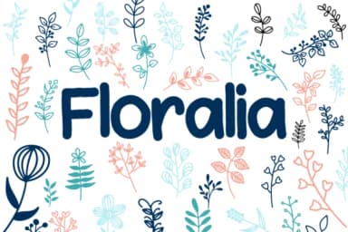 Floralia by Letterayu — Dingbats Font — thumbnail 1