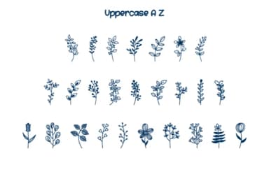 Floralia by Letterayu — Dingbats Font — thumbnail 3