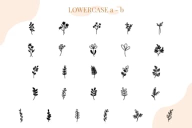 Floralia by Letterayu — Dingbats Font — thumbnail 3