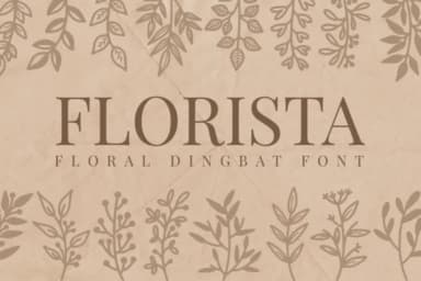 Florista by SiapGraph — Dingbats Font — thumbnail 1