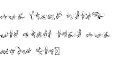 Flourish by Sakti Avellin — Dingbats Font — thumbnail 8