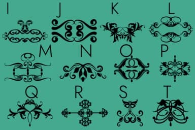 Flourishes, Dividers and Swirls by Minimalistartstudio — Dingbats Font — thumbnail 2