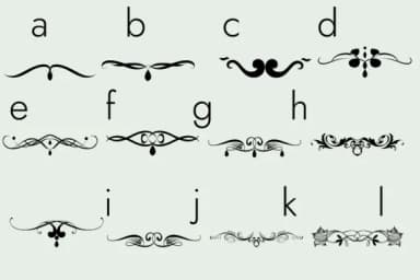 Flourishes Dividers and Swirls by Minimalistartstudio — Dingbats Font — thumbnail 5