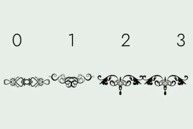 Flourishes Dividers and Swirls by Minimalistartstudio — Dingbats Font — thumbnail 8