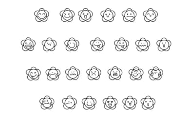 Flower by Foam-Design Store — Dingbats Font — thumbnail 2