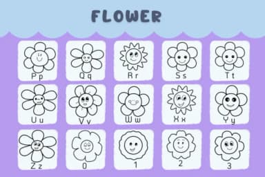 Flower by Natchuta — Dingbats Font — thumbnail 3