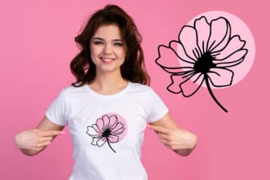 Flower and Leaf Doodle by Fox7 — Dingbats Font — thumbnail 2