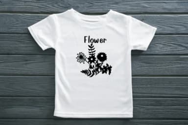 Flower and Leaves by Nongyao — Dingbats Font — thumbnail 5