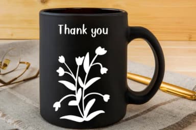 Flower and Leaves by Nongyao — Dingbats Font — thumbnail 7