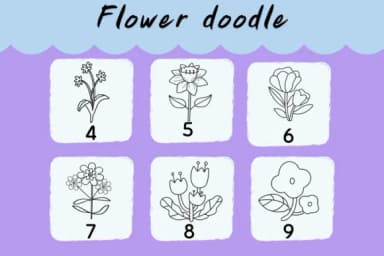Flower Doodle by Natchuta — Dingbats Font — thumbnail 4
