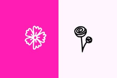 Flower Doodle Dingbat by CrafterFonts — Dingbats Font — thumbnail 2