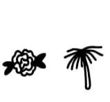 Flower Doodle Dingbat by CrafterFonts — Dingbats Font — thumbnail 4