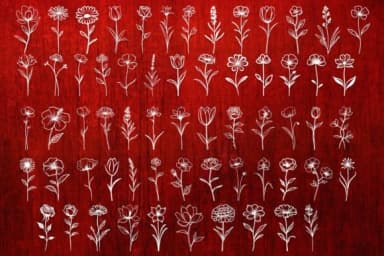 Flower Garden Memories by MOMAT THIRTYONE — Dingbats Font — thumbnail 2