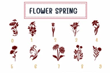 Flower Spring by PraewDesigns — Dingbats Font — thumbnail 4