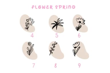 Flower Spring by Pui Art — Dingbats Font — thumbnail 8