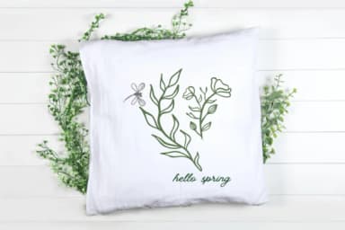 Flower Spring Doodle by Bee piyanuch — Dingbats Font — thumbnail 2