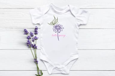 Flower Spring Doodle by Bee piyanuch — Dingbats Font — thumbnail 3