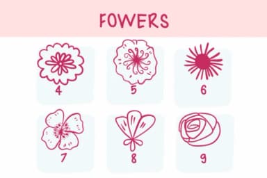 Flowers by Sirinart — Dingbats Font — thumbnail 4