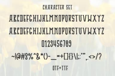 Flowers Fashion by Letterayu — Slab Serif Font — thumbnail 6