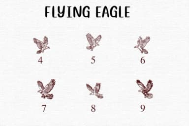 Flying Eagle by Nongyao — Dingbats Font — thumbnail 4