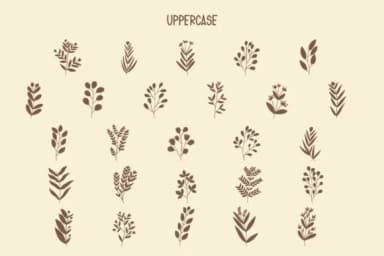 Foliage by Font-Tastic — Dingbats Font — thumbnail 2