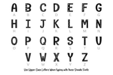 Folk Forest by digitalplannerland — Dingbats Font — thumbnail 2