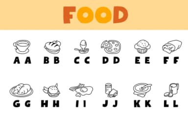 Food by Chonada — Dingbats Font — thumbnail 2