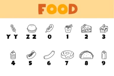 Food by Chonada — Dingbats Font — thumbnail 4