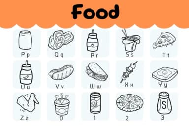 Food by Natchuta — Dingbats Font — thumbnail 3