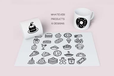 Food Alphabet by WADLEN — Dingbats Font — thumbnail 6