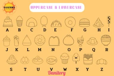 Food Diary by danita.kukkai — Dingbats Font — thumbnail 2