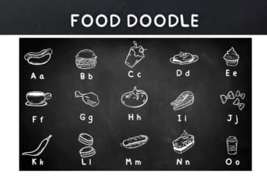 Food Doodle by Bee piyanuch — Dingbats Font — thumbnail 7