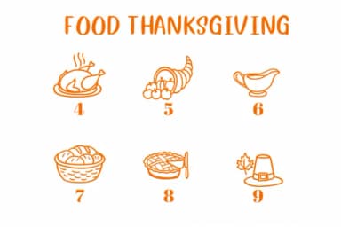 Food Thanksgiving by CHANOK — Dingbats Font — thumbnail 4