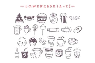 Foodia by Dito (7NTypes) — Dingbats Font — thumbnail 3