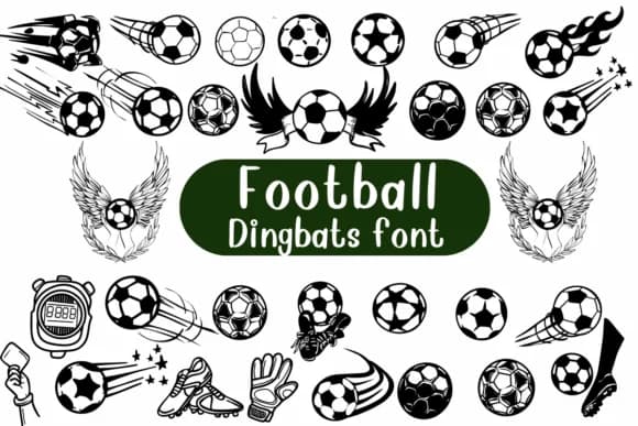 Football by Nongyao — Dingbats Font