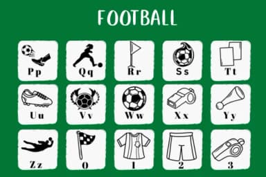 Football by CHANOK — Dingbats Font — thumbnail 3