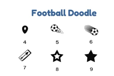 Football Doodle by Nun Sukhwan — Dingbats Font — thumbnail 4