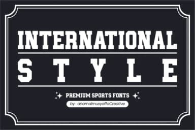 Football Jersey by anamalmusyaffaCreative — Slab Serif Font — thumbnail 2