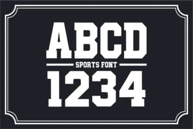 Football Jersey by anamalmusyaffaCreative — Slab Serif Font — thumbnail 6