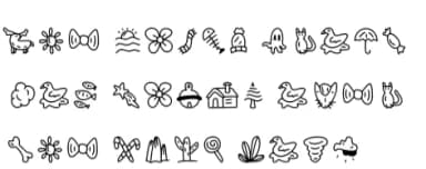 Forest by YandiDesigns — Dingbats Font — thumbnail 6