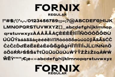 Fornix by Minimalistartstudio — Slab Serif Font — thumbnail 5