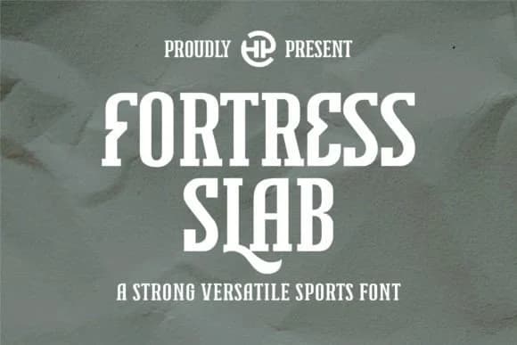 Fortress Slab by havinkpen — Slab Serif Font