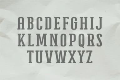 Fortress Slab by havinkpen — Slab Serif Font — thumbnail 2