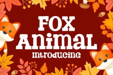 Fox Animal by Fox7 — Slab Serif Font — thumbnail 1