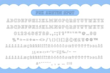 Fox Austin by Fox7 — Slab Serif Font — thumbnail 7