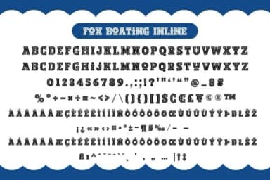 Fox Boating by Fox7 — Slab Serif Font — thumbnail 8