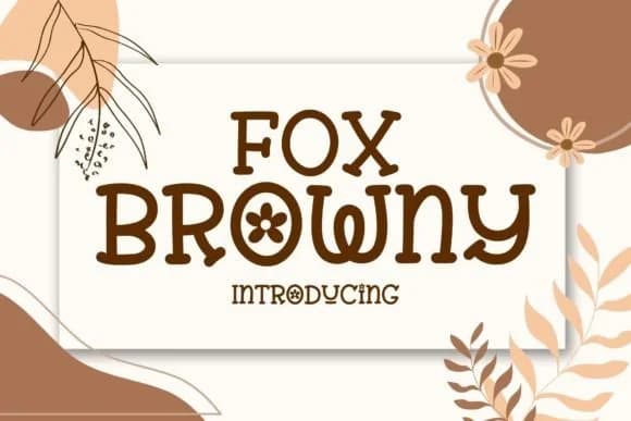 Fox Browny by Fox7 — Slab Serif Font