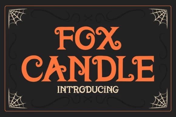 Fox Candle by Latifah Hamzah — Slab Serif Font