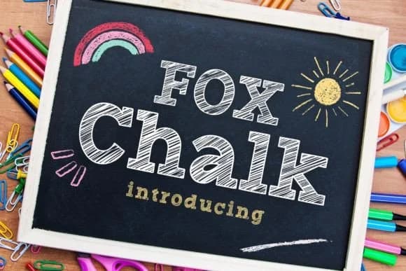 Fox Chalk by Fox7 — Slab Serif Font