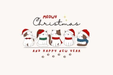 Fox Christmas Doodle by Fox7 — Dingbats Font — thumbnail 5